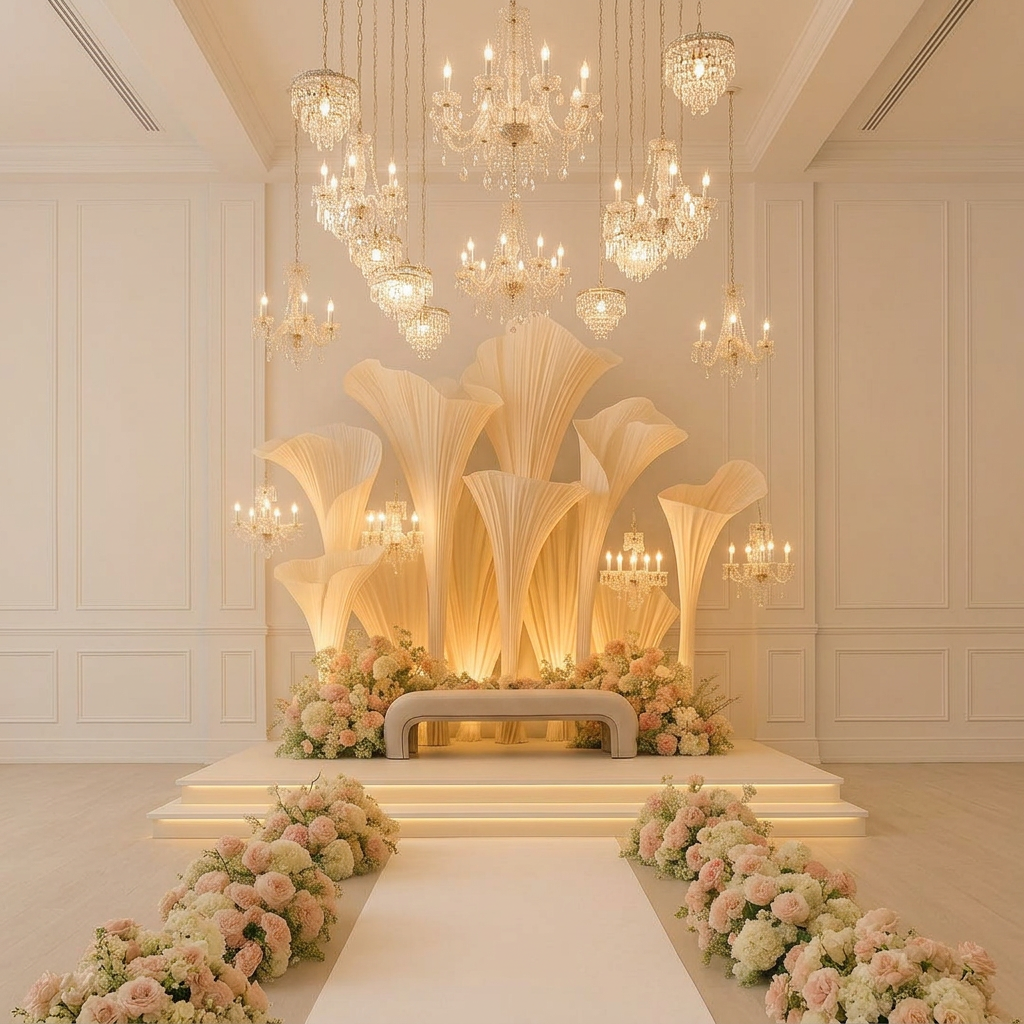 Bride & Groom Stage